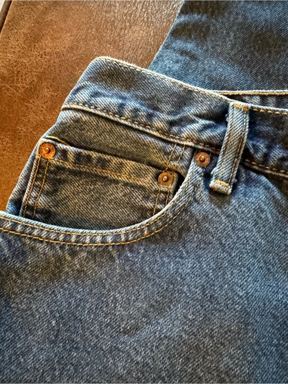 Levi's Men's 517 Classic Blue Relaxed Fit Denim Jeans-Excellent Condition!